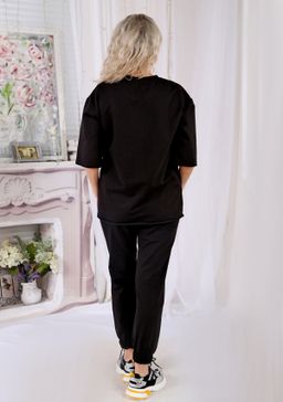 Костюм Мейди  черный брюки - Марлен фото 2