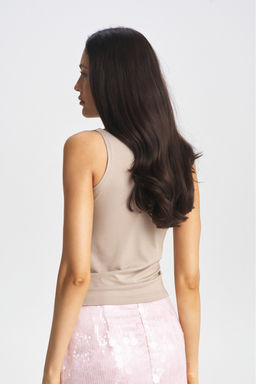 Топ-водолазка из вискозы Beige - Erist store фото 4