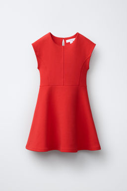 VESTIDO PUNTO ROMA / Rojo - Zara фото 2