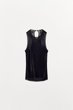 TOP WITH BEADING - Zara фото 6