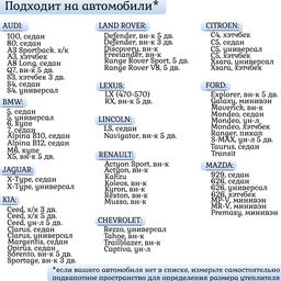 Автоодеяло для двигателя Cartage, 16090 см, плотное, чёрное фото 8