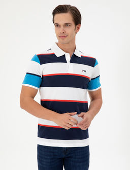 Мужская темно-синяя футболка Неожиданная скидка в корзине - U.s. polo assn фото 3