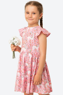 Летнее платье для девочки Happy Fox фото 17