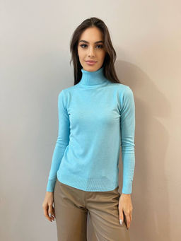 K13036 Водолазка ГОЛУБОЙ