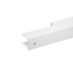 Ручка профильная мебельная торцевая CAPPIO RP100WH, L=600 мм, белая