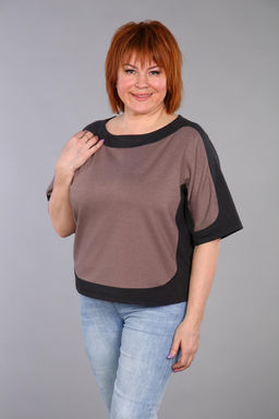 IV-CAPRIZ Профиль - футболка какао фото 3