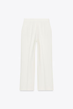 HIGH-WAIST STRAIGHT-LEG TROUSERS - Zara фото 6