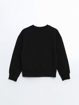 Bisiklet Yaka K?z ?ocuk Kal?n Sweatshirt - Waikiki фото 3