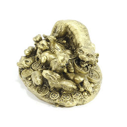 Фигурка Фен Шуй Тигр SILVER - символ года Защита процветающего семейства ХРУПКОЕ Китай