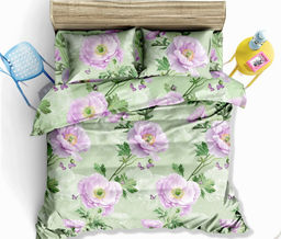 Постельное белье бязь люкс - Лето 2 сп. (нав.70х70)