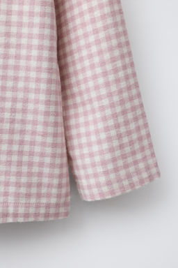 AGES 6-14 / FLANNEL GINGHAM PYJAMAS - Zara фото 8