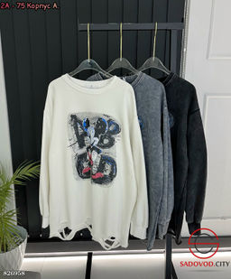 Толстовка женская с рисунком