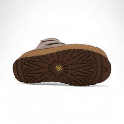 Ботинки из натуральной кожи на меху R-62M бежевые