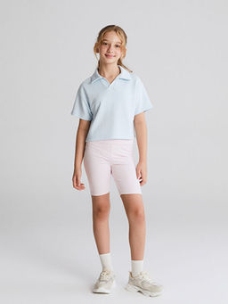 Polo Yaka K?z ?ocuk Ti??rt