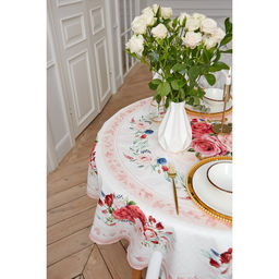 Скатерть круглая Этель Розы d=160 см