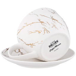 ЧАЙНАЯ ПАРА LEFARD КОФЕМАНИЯ, 450МЛ 17*16,5*8,5СМ  фото 3