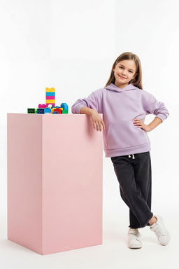 Siyah 100% Pamuk Ayarlanabilir Lastikli Kordonlu K?z Cocuk Denim Jeans TKDAW26JE00009