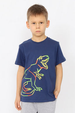 CRB wear/ HSKB 63834-41 Футболка для мальчика,темно-синий/Ex.Cherubino