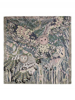 Платок жен. шелк+шерсть+мод 120х120 E16-8225-12 - Eleganzza фото 7