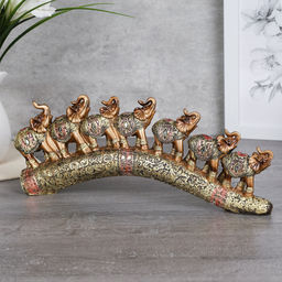 Статуэтка Слоны на бивне / 7149A /уп 18/ - ГалеонТрейд фото 2