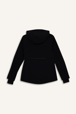 DefactoFit Водоотталкивающее ветрозащитное пальто Slim Fit с капюшоном и карманом на молнии с флисовой подкладкой из софтшелла  фото 18