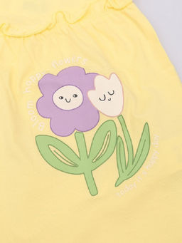 CRB wear / CSBG 64034-30-434 Платье для девочки,желтый/Ex.Cherubino  фото 3