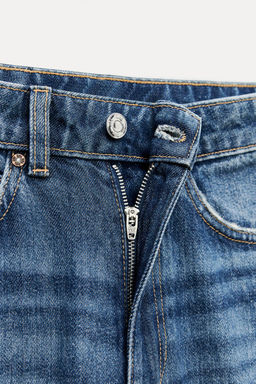 Z1975 REGULAR FIT HIGH-WAIST LONG LENGTH JEANS - Zara фото 11