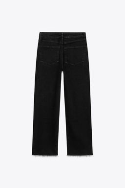 TRF CROPPED FLARE HIGH-WAIST JEANS - Zara фото 19