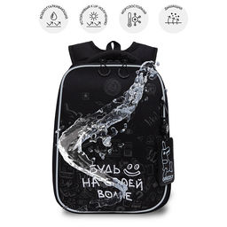 RAw-695-6 Рюкзак школьный с картхолдером на держателе - Grizzly фото 47