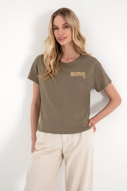 Kad_n Vizon Bisiklet Yaka Ti__rt Sepette S_rpriz _ndirim - U.s. polo assn фото 3