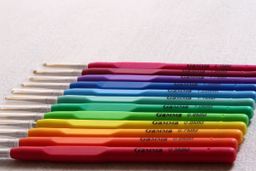 Для вязания Gamma RCH крючок с прорезин. ручкой сталь d 1.9 мм 13 см в блистере  фото 8