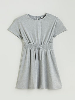 Bisiklet Yaka K?z ?ocuk Elbise