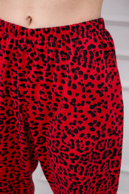 Пижама женская из интерлока Социал красная роза - Амадэль фото 13