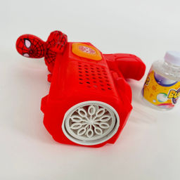 Мыльные пузыри пистолет с супергероем Человек-паук (свет) (арт. 103B) - Storyland фото 5