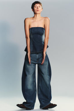HIGH-WAIST OVERSIZE BALLOON JEANS - Zara фото 6