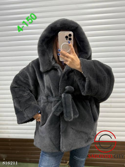 Шуба женская из искусственного меха - Bruno фото 2