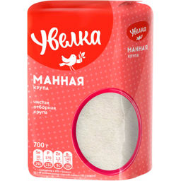 У Крупа отборная манная 700г