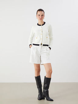 Bisiklet Yaka Kad?n Triko H?rka