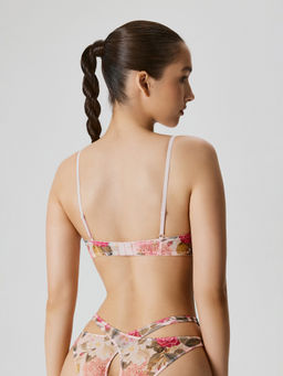 Infinity / Бюстгальтер с мягкой чашкой жен. Olavo розовый принт - Infinity Lingerie фото 2