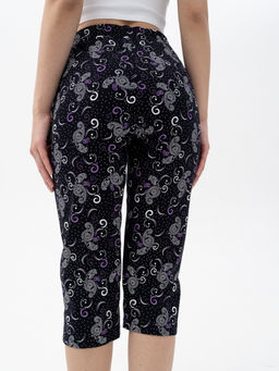 Бриджи жен.арт.1137/1-4,черно-сиреневые - Binita фото 5