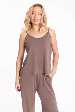 Пижама М325320к коричневый - Елена фото 5