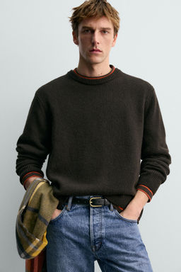 WOOL - CASHMERE JUMPER AARON LEVINE X ZARA фото 14