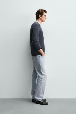 JERSEY REGULAR FIT B?SICO / Azulina - Zara фото 4
