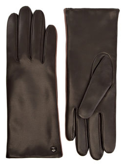 Перчатки женские ш+каш. IS01080 d.brown - Eleganzza фото 4