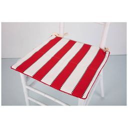 СИДУШКА НА СТУЛ АКЦЕНТ,40Х40СМ, 100% ХЛОПОК ,БЕЛЫЙ - Lefard фото 3