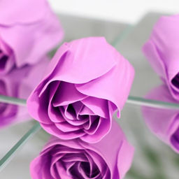 Мыльные розы, фиолетовые, набор 3 шт. - SB BEAUTY фото 3