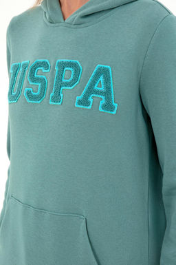Женский мятный базовый свитшот - U.s. polo assn фото 7