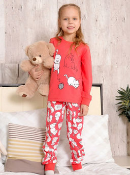 SS6028.С3 Пижама для девочки - Almond фото 2