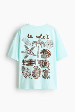 Camiseta oversize estampada - H&m фото 6