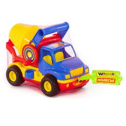 КонсТрак, автомобиль-бетоновоз (в сеточке) - Полесье фото 10